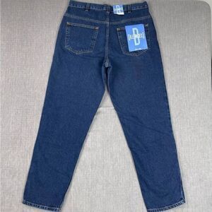 Vintage 90’s BE Blues Relaxed Fit Tapered Denim Jeans NWT Men’s Size 36x30